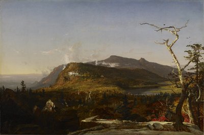 Catskill Mountain House af Jasper Francis Cropsey